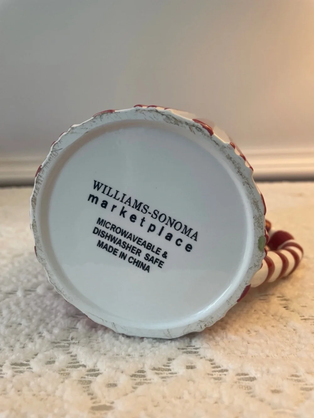 Williams Sonoma festive ceramic